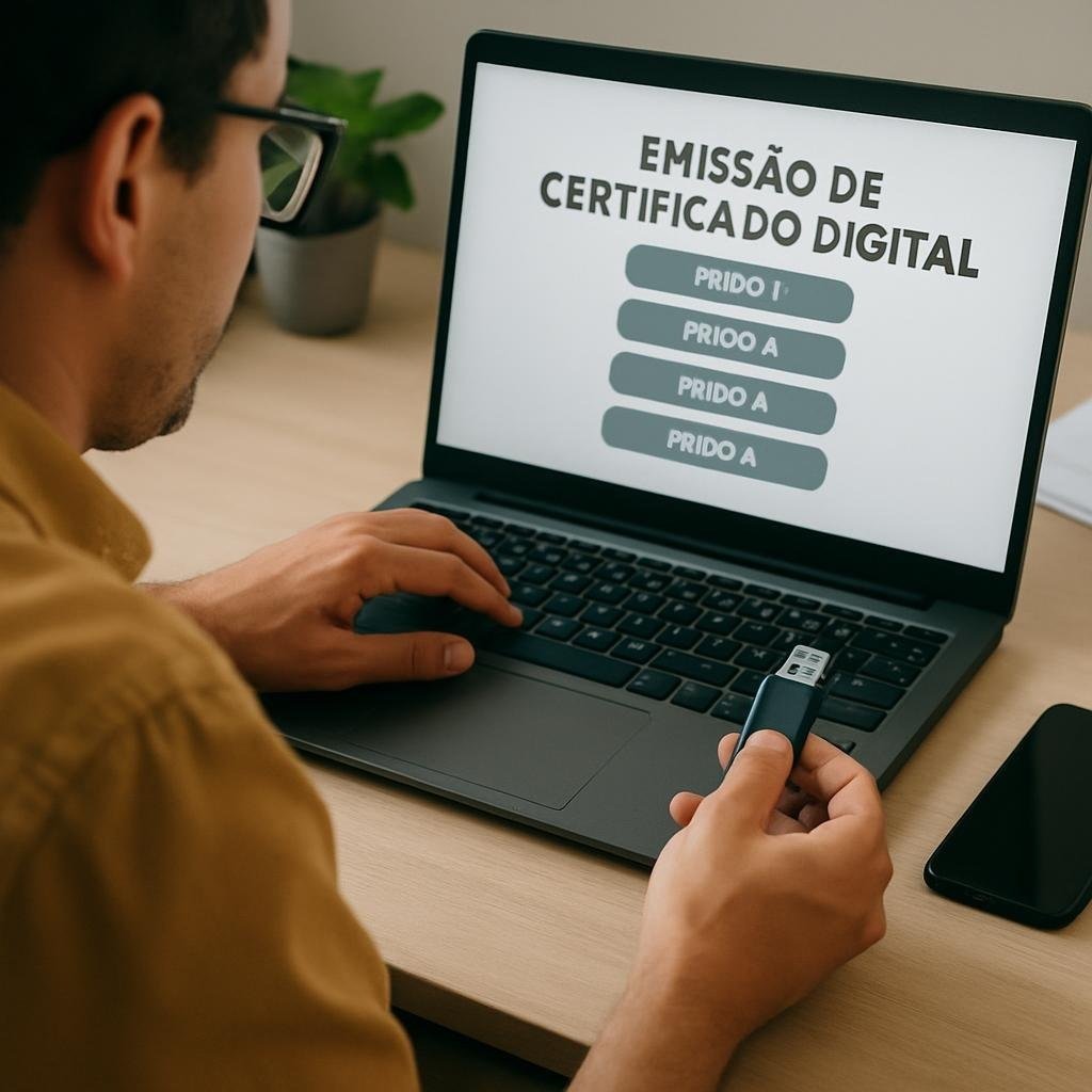 Como emitir certificado digital pela primeira vez: passo a passo completo