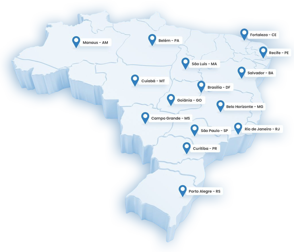 Locais ID Federal - Certificado Digital em todo o Brasil