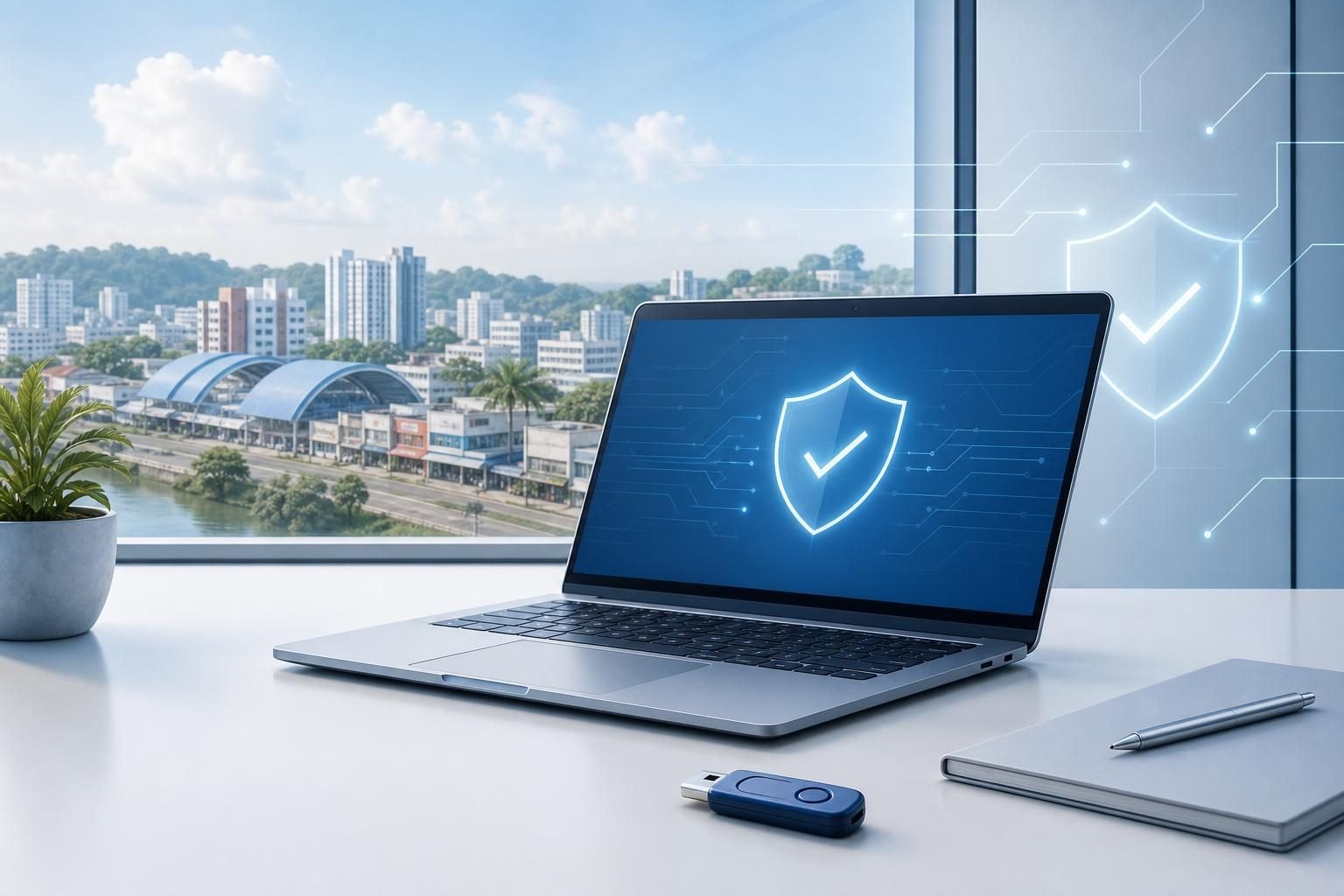 Ilustração sobre certificado digital em Ananindeua - PA