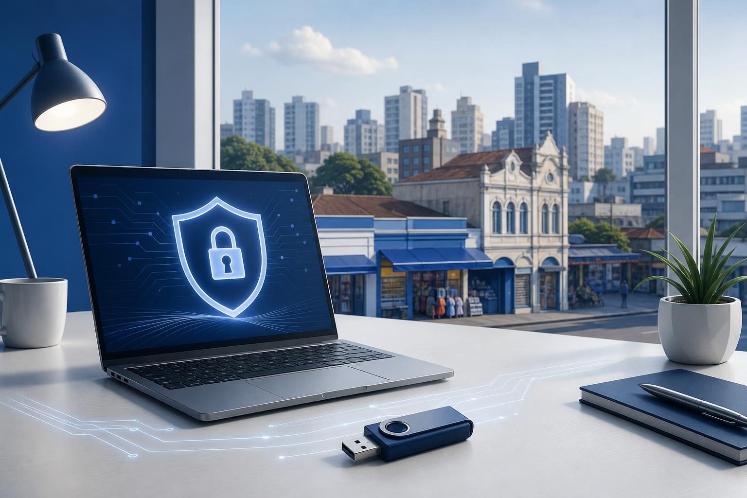 Ilustração sobre certificado digital em Bom Retiro - SP