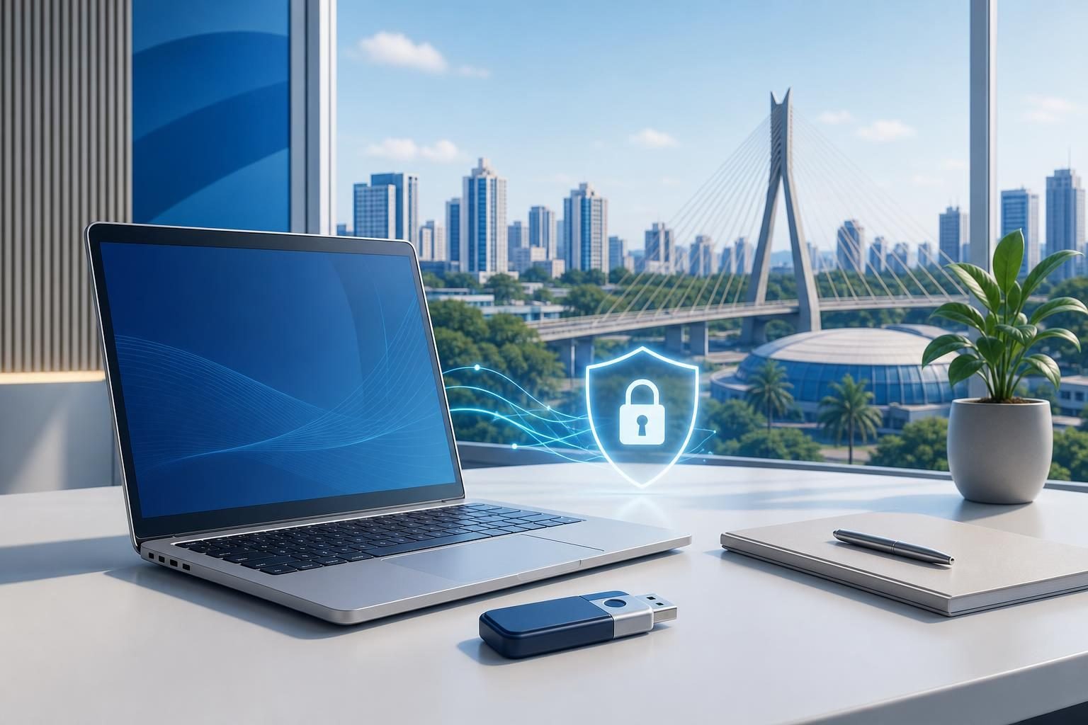 Ilustração sobre certificado digital em Campo Grande - MS