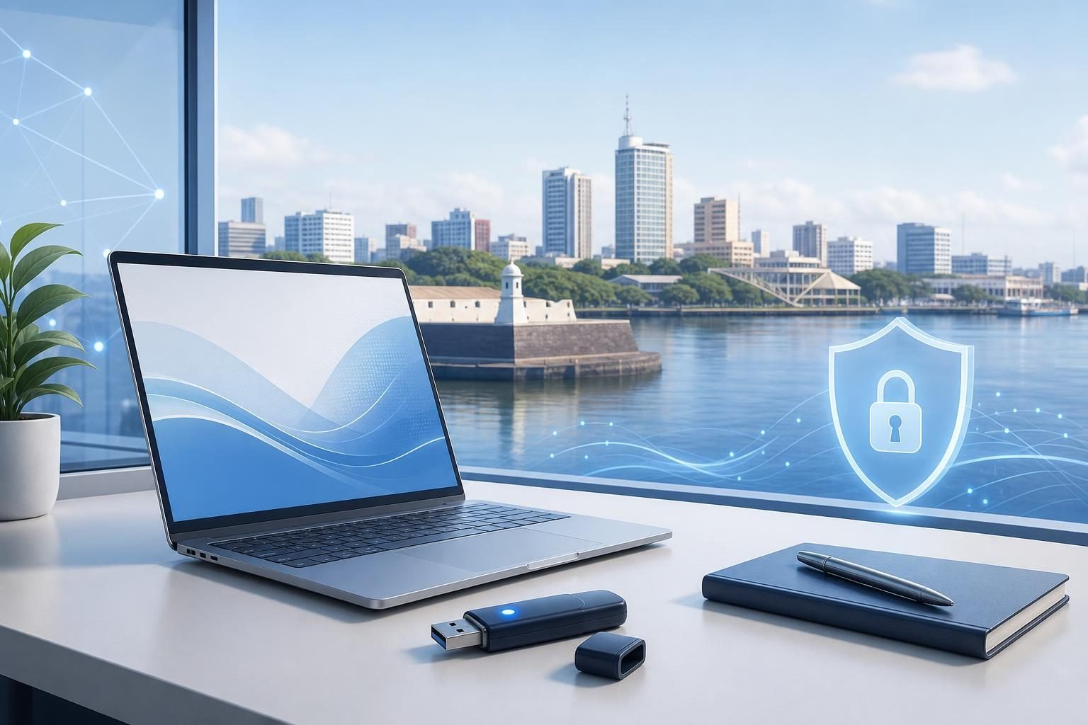 Ilustração sobre certificado digital em Macapá - AP
