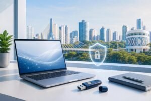 Ilustracao sobre certificado digital em Teresina - PI