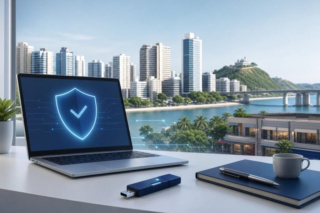 Ilustração sobre certificado digital em Vila Velha - ES