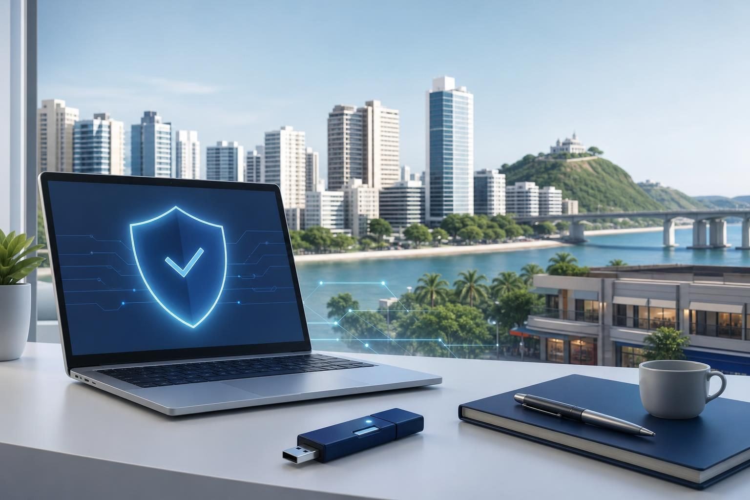 Ilustração sobre certificado digital em Vila Velha - ES
