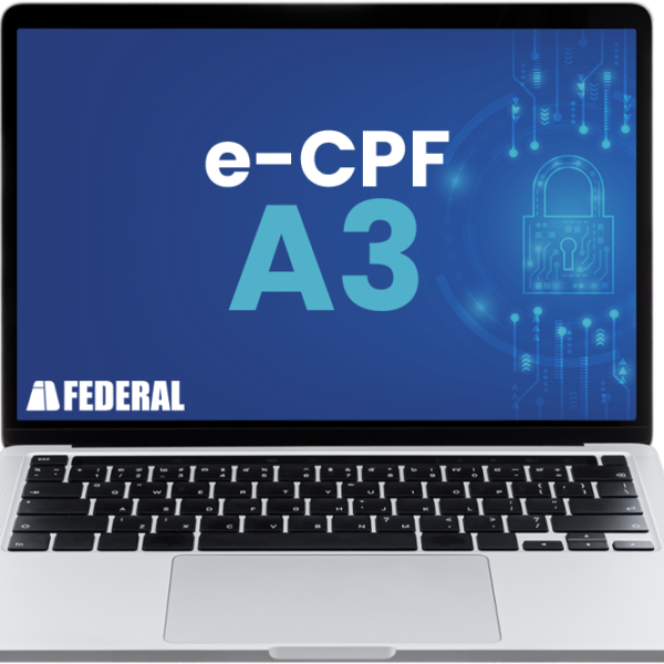 Certificado Digital E-CPF A3 - ID Federal