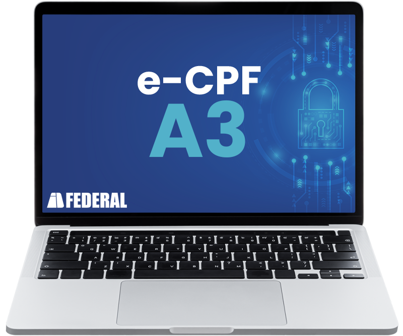 Certificado Digital E-CPF A3 - ID Federal