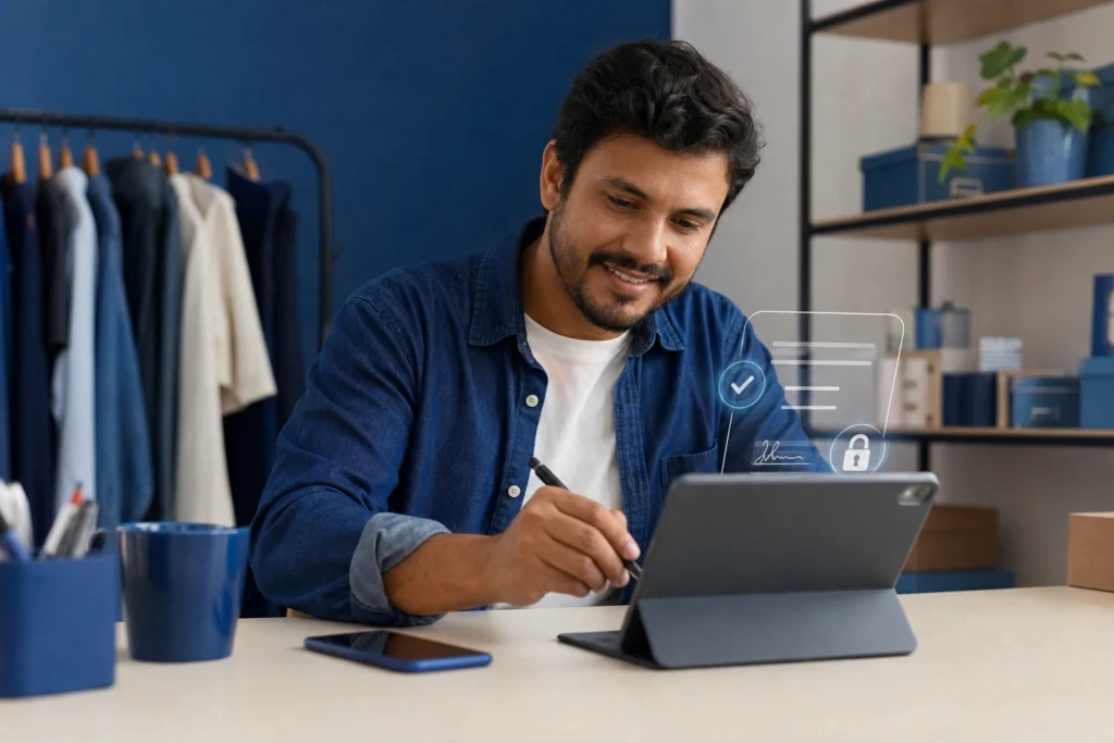 MEI assinar contratos com certificado digital em ambiente de pequeno negócio