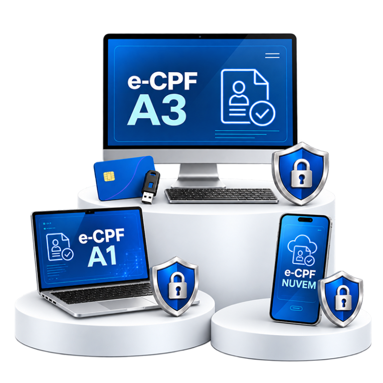 Certificado Digital para pessoas físicas - e-CPF - ID Federal
