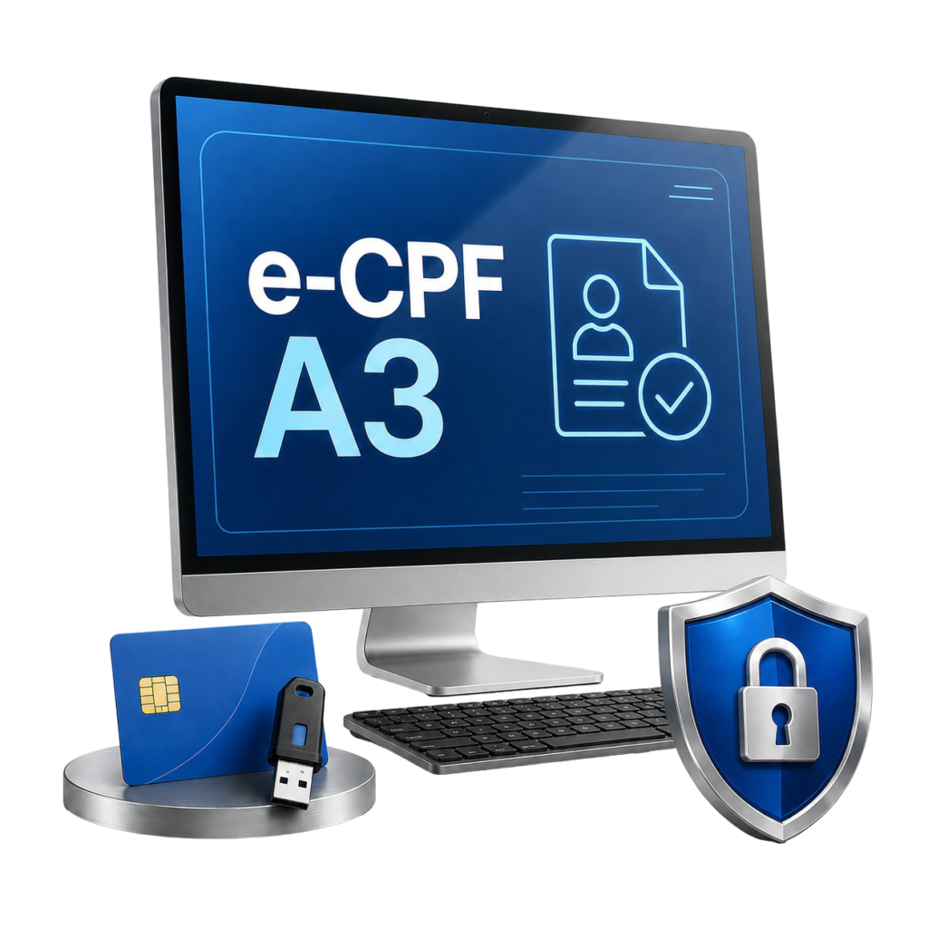 Certificado digital e-CPF A3 da ID Federal