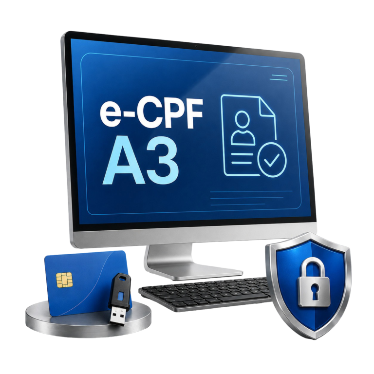 Certificado digital e-CPF A3 da ID Federal